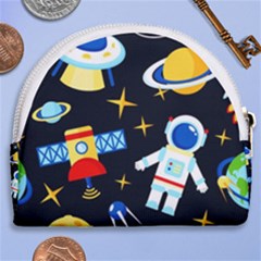 Horseshoe Style Canvas Pouch 