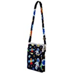 Space Seamless Pattern Multi Function Travel Bag