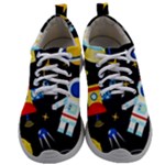 Space Seamless Pattern Mens Athletic Shoes