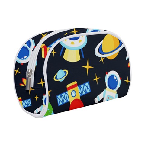 Space Seamless Pattern Make Up Case (Small) from ArtsNow.com
