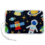 Space Seamless Pattern Pen Storage Case (S)