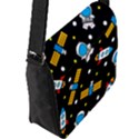 Flap Closure Messenger Bag (L) 