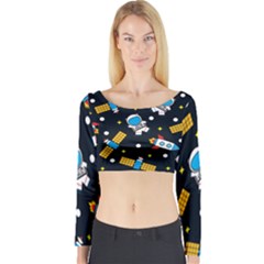 Long Sleeve Crop Top 