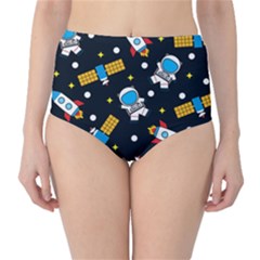 Classic High-Waist Bikini Bottoms 