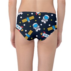 Mid-Waist Bikini Bottoms 