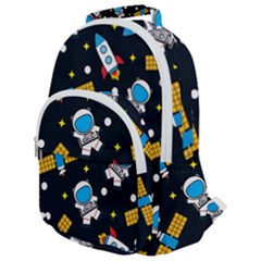 Rounded Multi Pocket Backpack 
