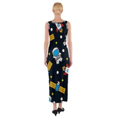 Fitted Maxi Dress 