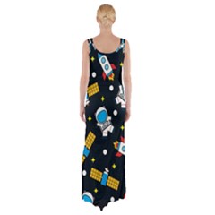 Thigh Split Maxi Dress 