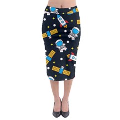 Midi Pencil Skirt 