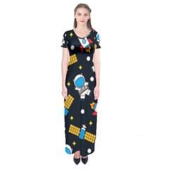 Short Sleeve Maxi Dress 