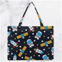 Zipper Medium Tote Bag Front