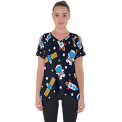 Cut Out Side Drop T-Shirt 