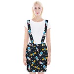 Seamless-adventure-space-vector-pattern-background Braces Suspender Skirt