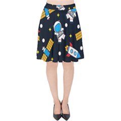 Velvet High Waist Skirt 