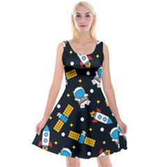 Reversible Velvet Sleeveless Dress 