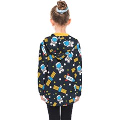 Kids  Double Breasted Button Coat 