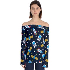 Off Shoulder Long Sleeve Top 