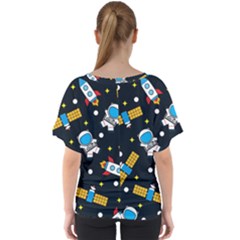 V-Neck Dolman Drape Top 