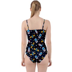Cut Out Top Tankini Set 