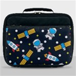 Seamless-adventure-space-vector-pattern-background Lunch Bag