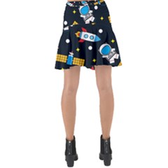 Wrap Front Skirt 