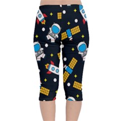 Velvet Capri Leggings  