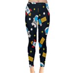 Seamless-adventure-space-vector-pattern-background Inside Out Leggings