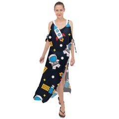 Maxi Chiffon Cover Up Dress 
