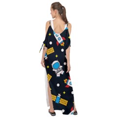 Maxi Chiffon Cover Up Dress 