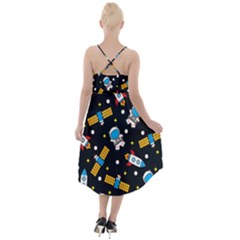 High-Low Halter Chiffon Dress  