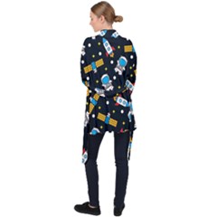 Long Sleeve Velvet Kimono  
