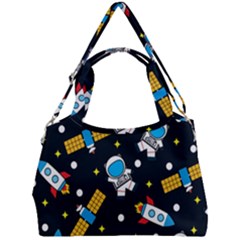 Double Compartment Shoulder Bag 
