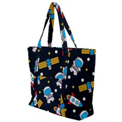 Zip Up Canvas Bag 