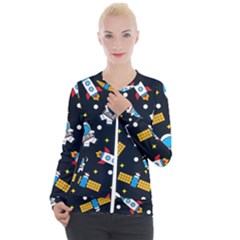 Casual Zip Up Jacket 