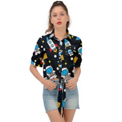 Tie Front Shirt  