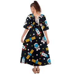 Kimono Sleeve Boho Dress 