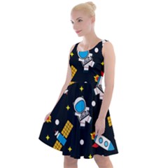 Knee Length Skater Dress 