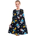 Kids  Midi Sailor Dress 