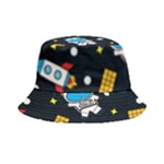 Seamless-adventure-space-vector-pattern-background Bucket Hat