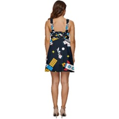 Ruffle Strap Babydoll Chiffon Dress 