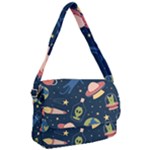 Seamless-pattern-with-funny-aliens-cat-galaxy Courier Bag