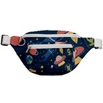 Seamless-pattern-with-funny-aliens-cat-galaxy Fanny Pack