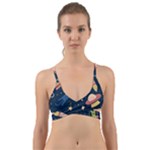 Seamless-pattern-with-funny-aliens-cat-galaxy Wrap Around Bikini Top