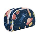 Seamless-pattern-with-funny-aliens-cat-galaxy Make Up Case (Small)