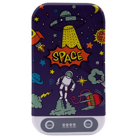 Vector Flat Space Design Background With Text Sterilizers from ArtsNow.com