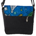 Flap Closure Messenger Bag (S) 