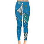 About-space-seamless-pattern Leggings 