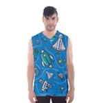 About-space-seamless-pattern Men s Basketball Tank Top