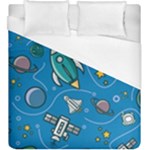 About-space-seamless-pattern Duvet Cover (King Size)