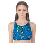 About-space-seamless-pattern Tank Bikini Top
